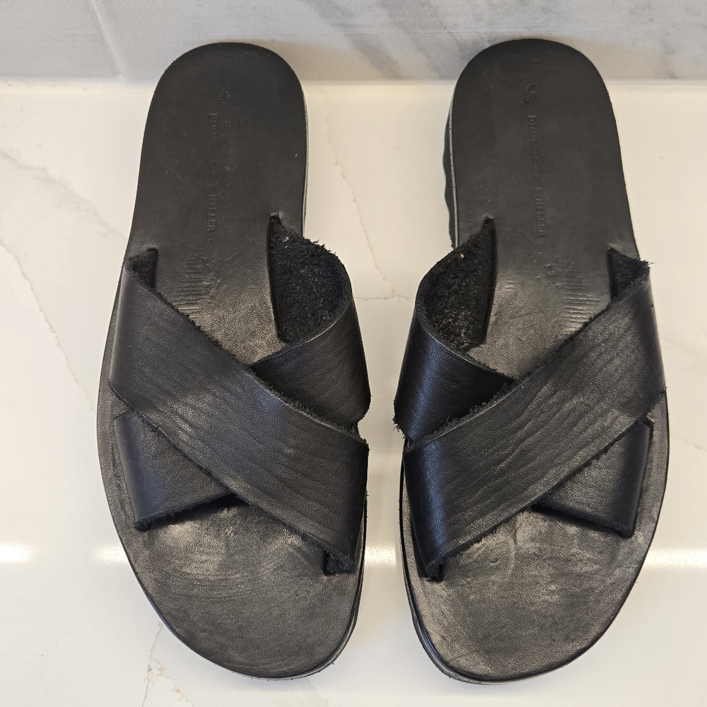 Dimissianos & Miller Leather Island Luxe Womens Sandals 6.5‎